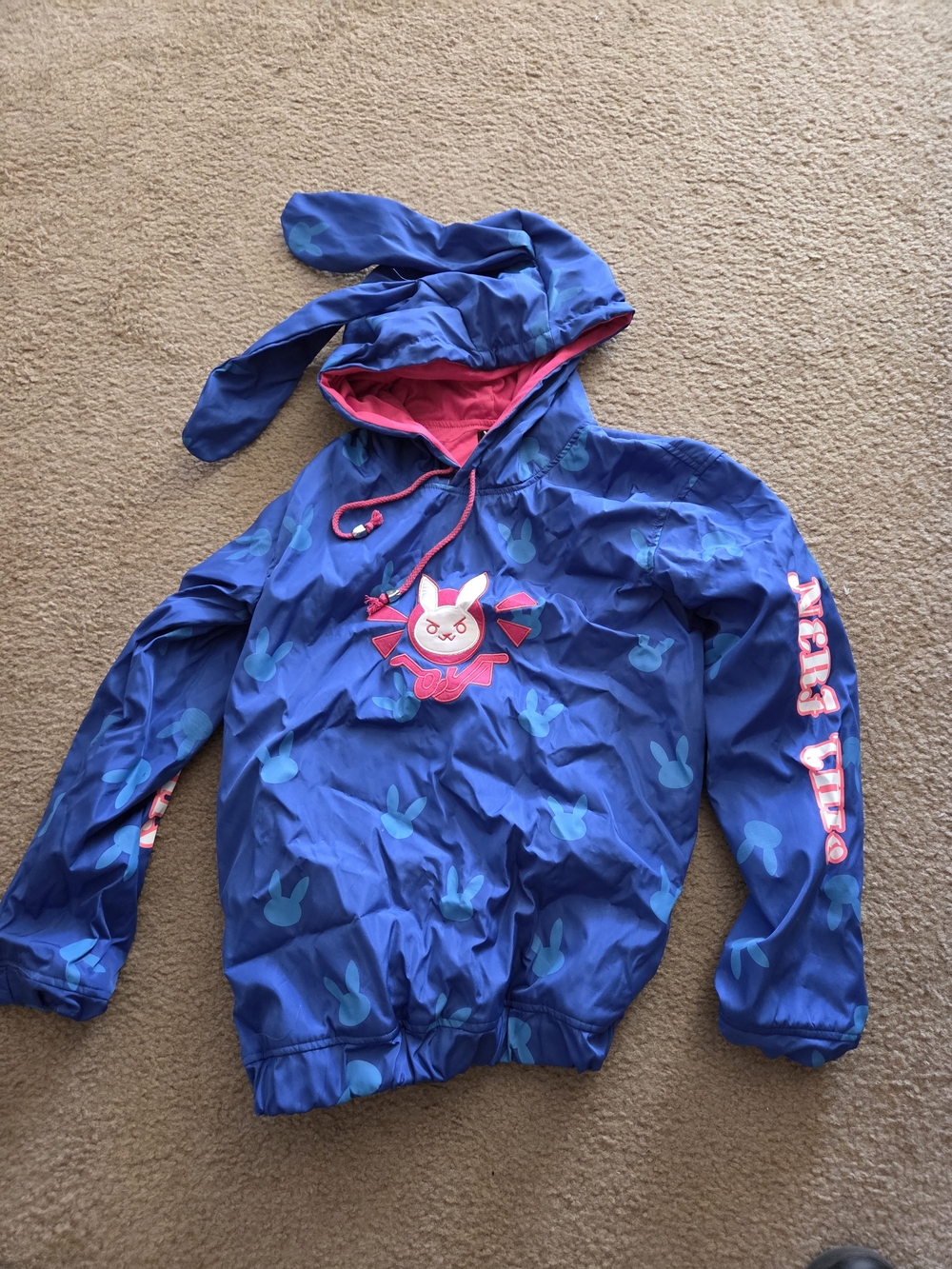D.va Blue Hoodie